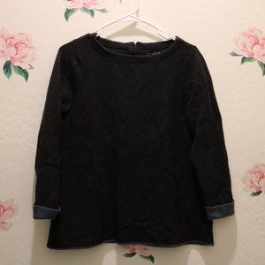 Nanette Lapore Charcoal Gray Sweater